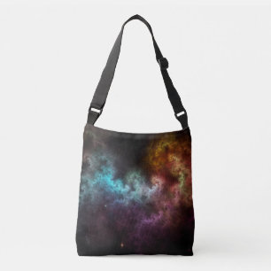 Squiggley Nebula Star Dust Cloud CRQENH Tragetaschen Mit Langen Trägern