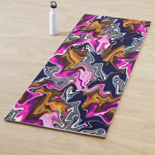 SquiggliesandCurves..... Yogamatte (Beispiel)