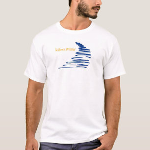 Squiggly Lines_California Dreamin' T - Shirt