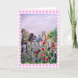 SQUIRREL ART BLANK GREETKARTE DANKESKARTE