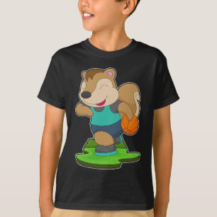 Squirrel Basketball-Spieler Basketball T-Shirt
