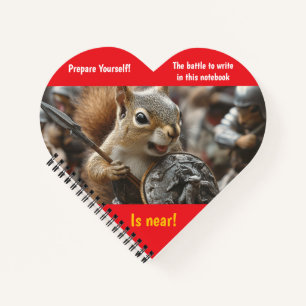 Squirrel Battle Notizbuch
