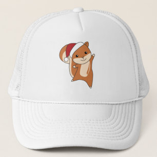 Squirrel Christmas Winteranimals Truckerkappe