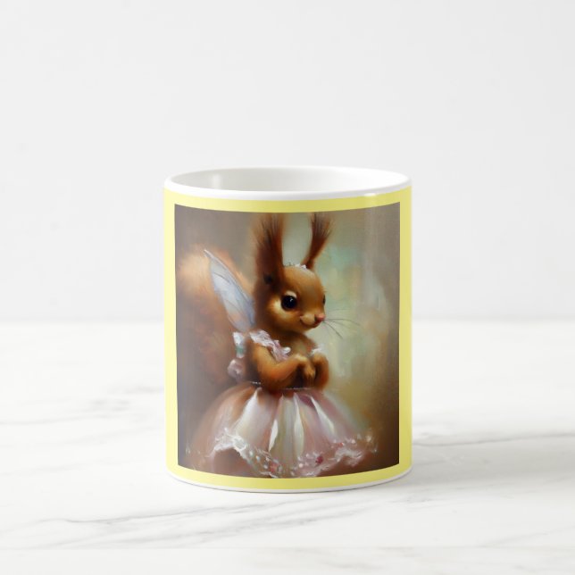 Squirrel Fairy Kaffeetasse (Mittel)