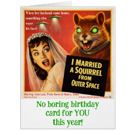 Squirrel from Outer Space