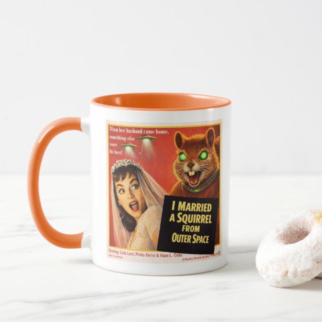 Squirrel from Outer Space Tasse (Mit Donut)