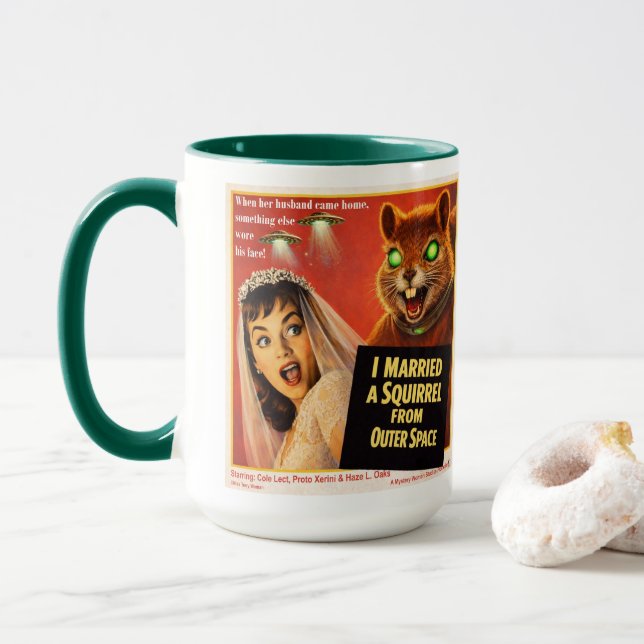 Squirrel from Outer Space Tasse (Mit Donut)