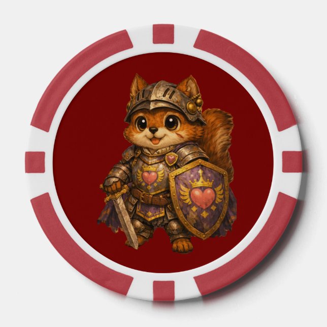 Squirrel Guard Pokerchips (Vorderseite)