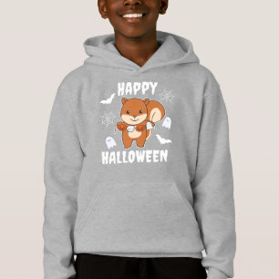 Squirrel Happy Halloween Pumpkin Anzug Hoodie