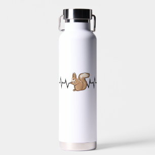 Squirrel Heartbeat Trinkflasche