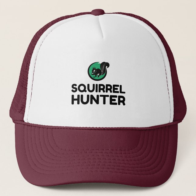 SQUIRREL HUNTER TRUCKERKAPPE (Vorderseite)