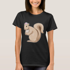 Squirrel Nurse Heart T-Shirt