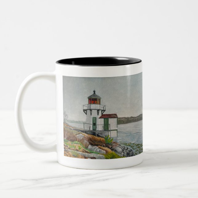 Squirrel Point Light Zweifarbige Tasse (Links)