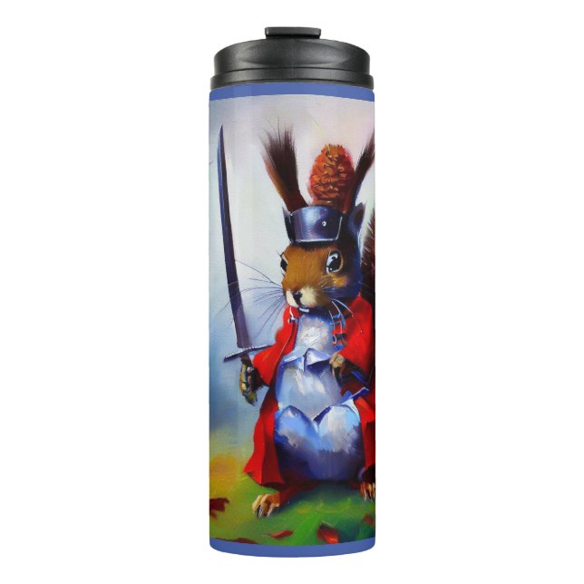 Squirrel Samurai Thermosbecher (Vorderseite)