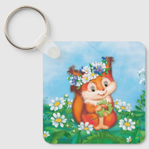 Squirrel schlüsselanhänger