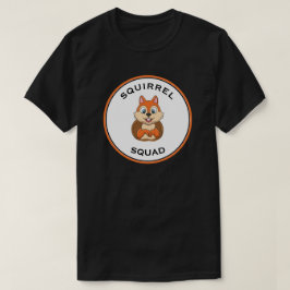Squirrel Squad Circle Disk T-Shirt