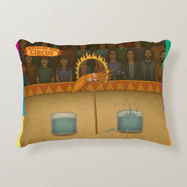 Squirty squid dekokissen (Vorderseite)