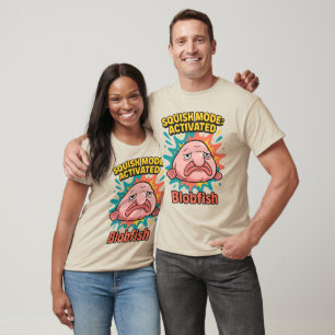 Squish-Modus aktiviert – Süßer Blobfisch T-Shirt