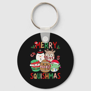 Squish Squad Frohe Weihnachtsgeschenke Cute Für Ki Schlüsselanhänger