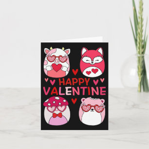 Squish Squad glückliche Valentine Geschenke für Ki Karte