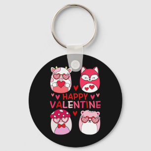 Squish Squad Glückliche Valentinsgeschenke für Kin Schlüsselanhänger