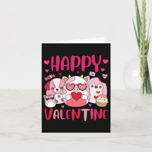 Squish Squad Happy Valentine Geschenke Niedlich fü Karte
