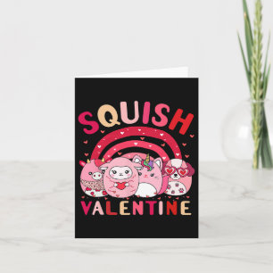 Squish Valentinsgruß-Team-Geschenke Süß Für Kinder Karte