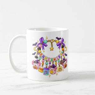 Squishes Perlenarmband Halloween Mond Teig Po Kaffeetasse