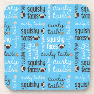 Squishy Gesichts-gelocktes Untersetzer