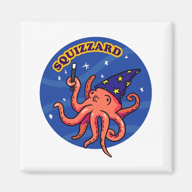 Squizzard Funny Magic Animal Pub Magnet (Vorne)