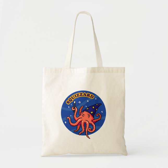 Squizzard Funny Magic Animal Pub Tote Bag Tragetasche (Vorne)