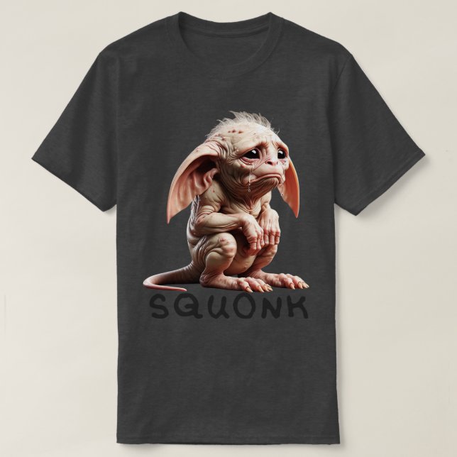 Squonk Pennsylvanias Saddest Cryptid T-Shirt (Design vorne)
