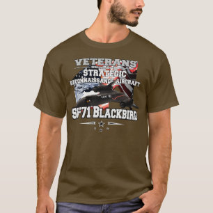 SR71 Strategisches Aufklärungsflugzeug für Blackbi T-Shirt