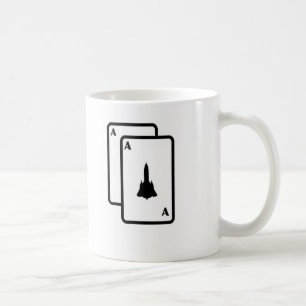 SR-71-AA Spielkarte-Kaffee-Tasse Kaffeetasse