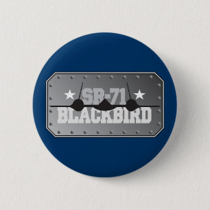 SR-71 Blackbird Button