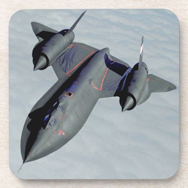 SR-71 BLACKBIRD GETRÄNKEUNTERSETZER (Vorderseite)