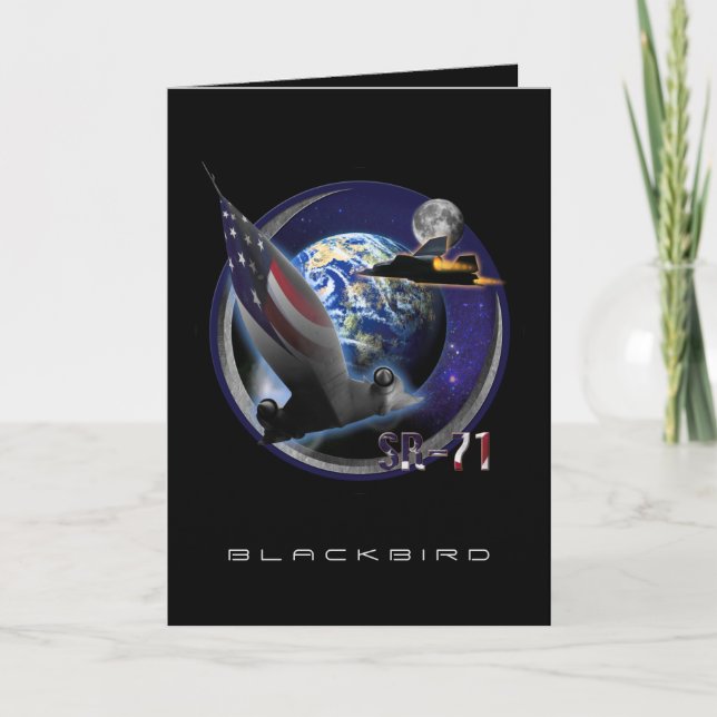 SR-71 Blackbird HIGH RANGERS Karte (Vorderseite)