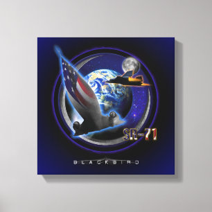 SR-71 Blackbird HIGH RANGERS Leinwanddruck