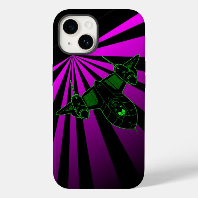 SR-71 Blackbird iPhone Case (Rückseite)