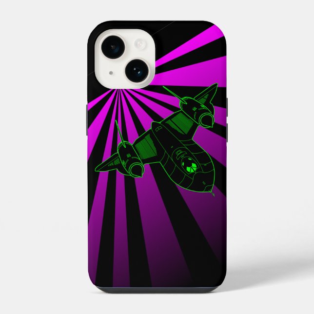SR-71 Blackbird iPhone-Hülle iPhone 14 Hülle (Rückseite)