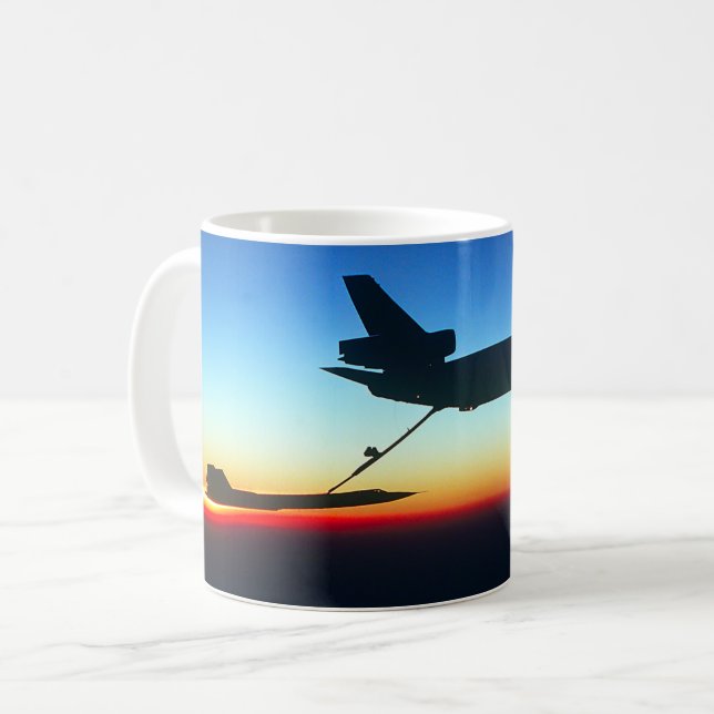 SR-71 BLACKBIRD KAFFEETASSE (Vorderseite Links)