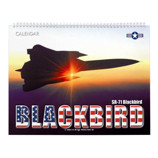 SR-71 BLACKBIRD KALENDER (Titelbild)