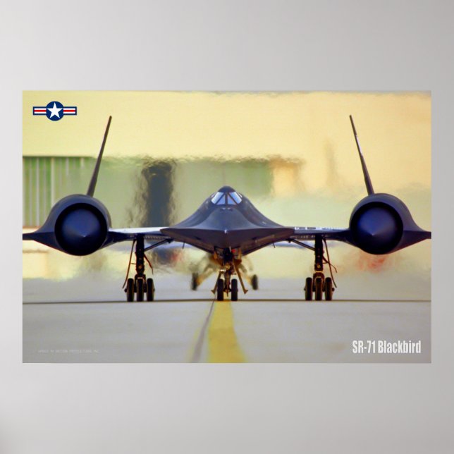 SR-71 BLACKBIRD POSTER (Vorne)