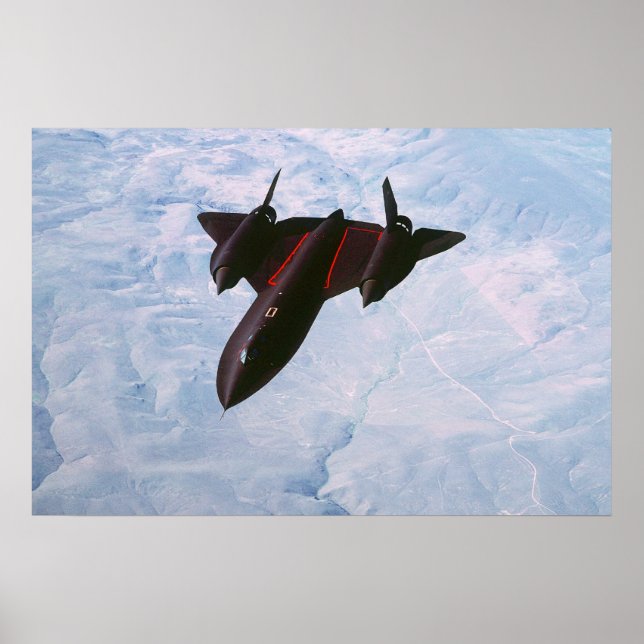 SR-71 Blackbird Poster (Vorne)