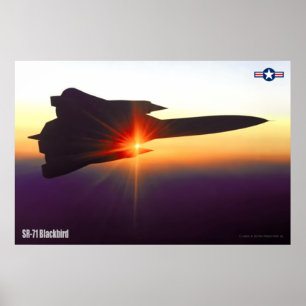 SR-71 BLACKBIRD POSTER