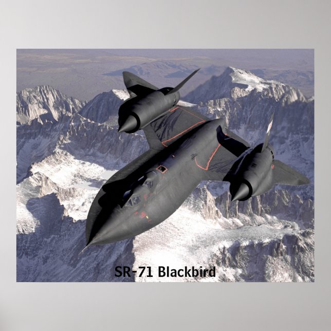 SR-71 Blackbird Poster (Vorne)