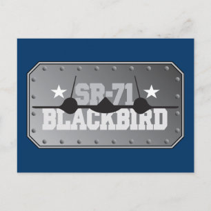 SR-71 Blackbird Postkarte