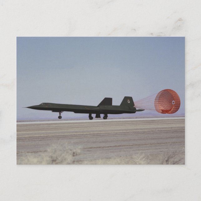 SR-71 Blackbird Postkarte (Vorderseite)