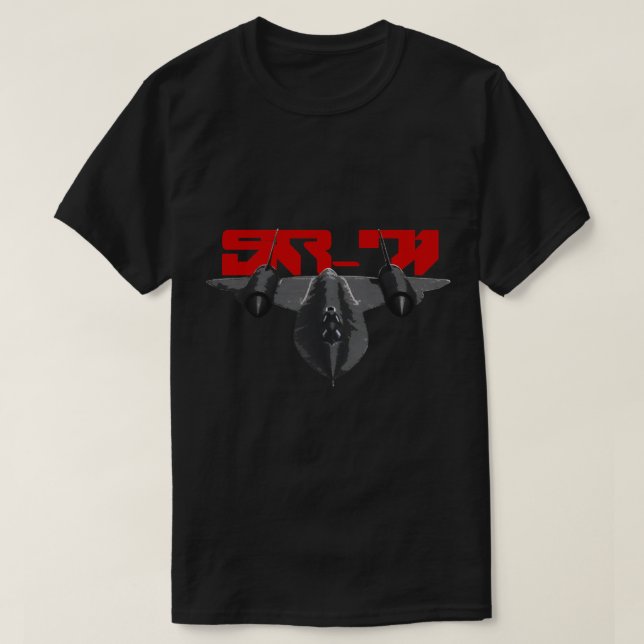 SR-71 Blackbird T-Shirt (Design vorne)