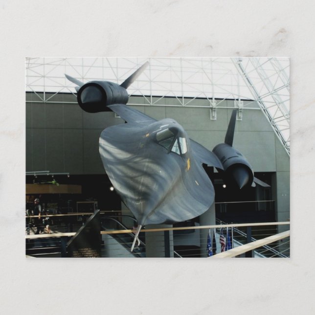 SR-71 Lockheed Postcard Postkarte (Vorderseite)